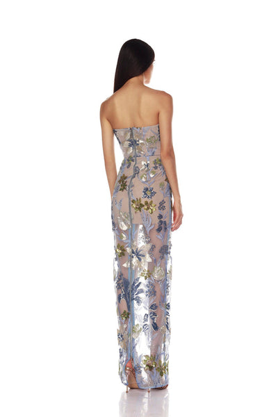Midnight Botanica Gown