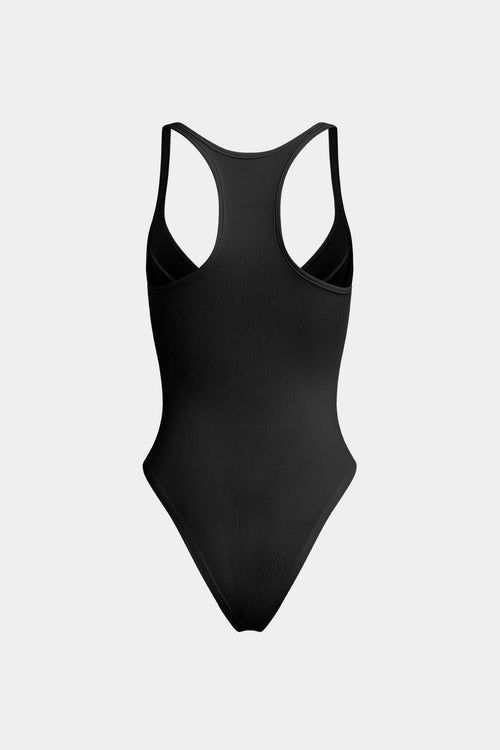 BasicV Neck Bustier Bodysuit