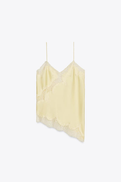 Isolde Lace-Trim Camisole