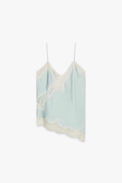 Isolde Lace-Trim Camisole
