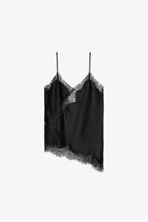 Isolde Lace-Trim Camisole