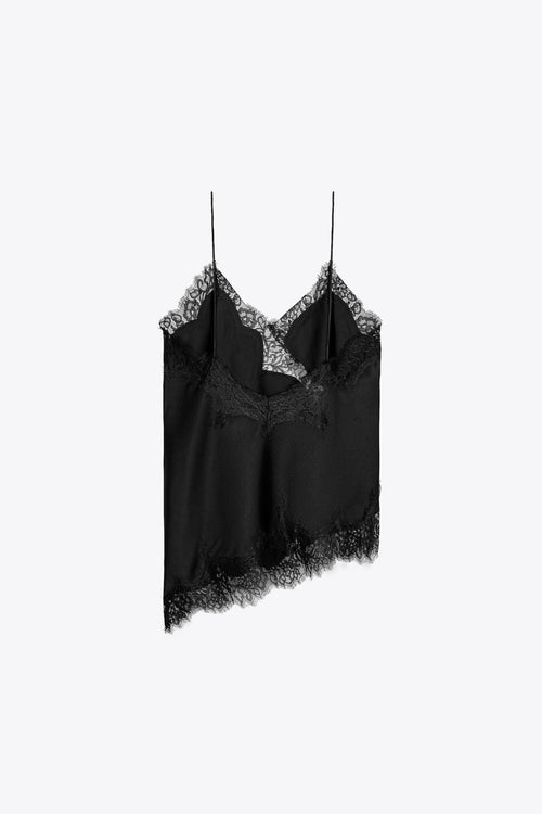 Isolde Lace-Trim Camisole
