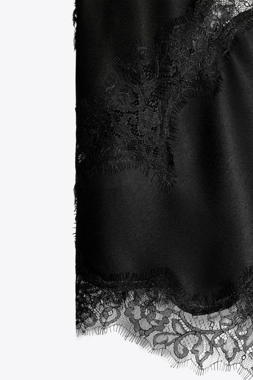 Isolde Lace-Trim Camisole