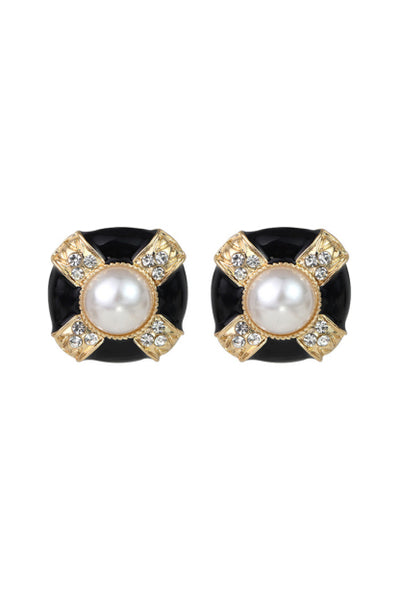 Vintage Old Money Pearl Earrings