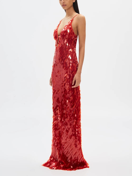 Seryna Sequin Maxi Dress