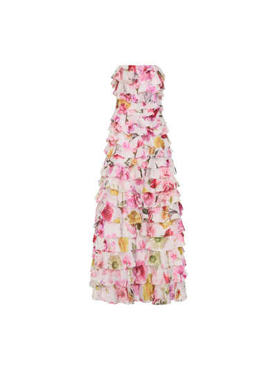 Amélie Bloom Ruffle Gown