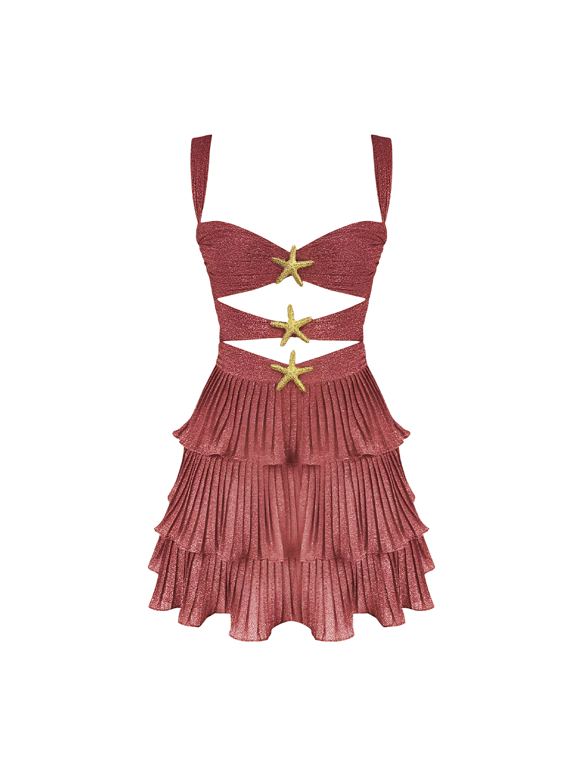 Starbay Cutout Ruffle Dress