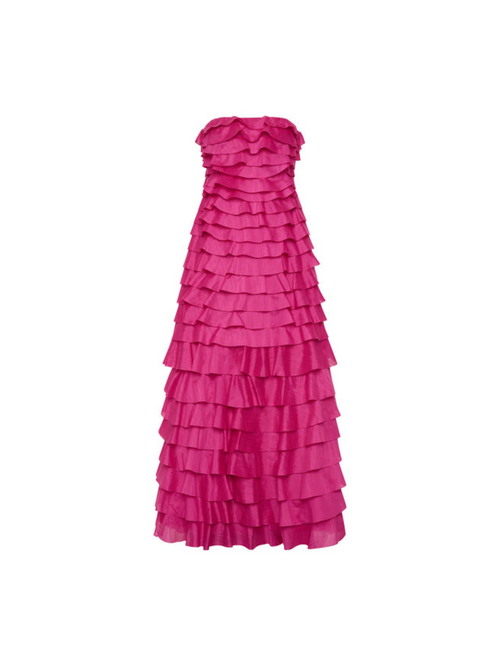 Amélie Bloom Ruffle Gown
