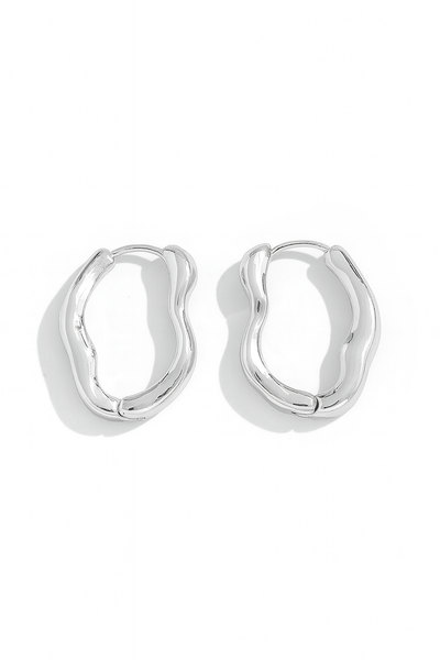 Elysian Flow Hoop Earrings
