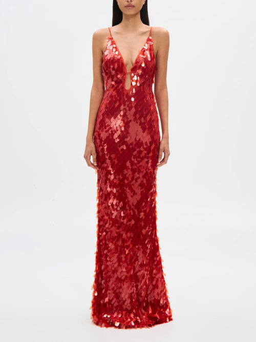 Seryna Sequin Maxi Dress
