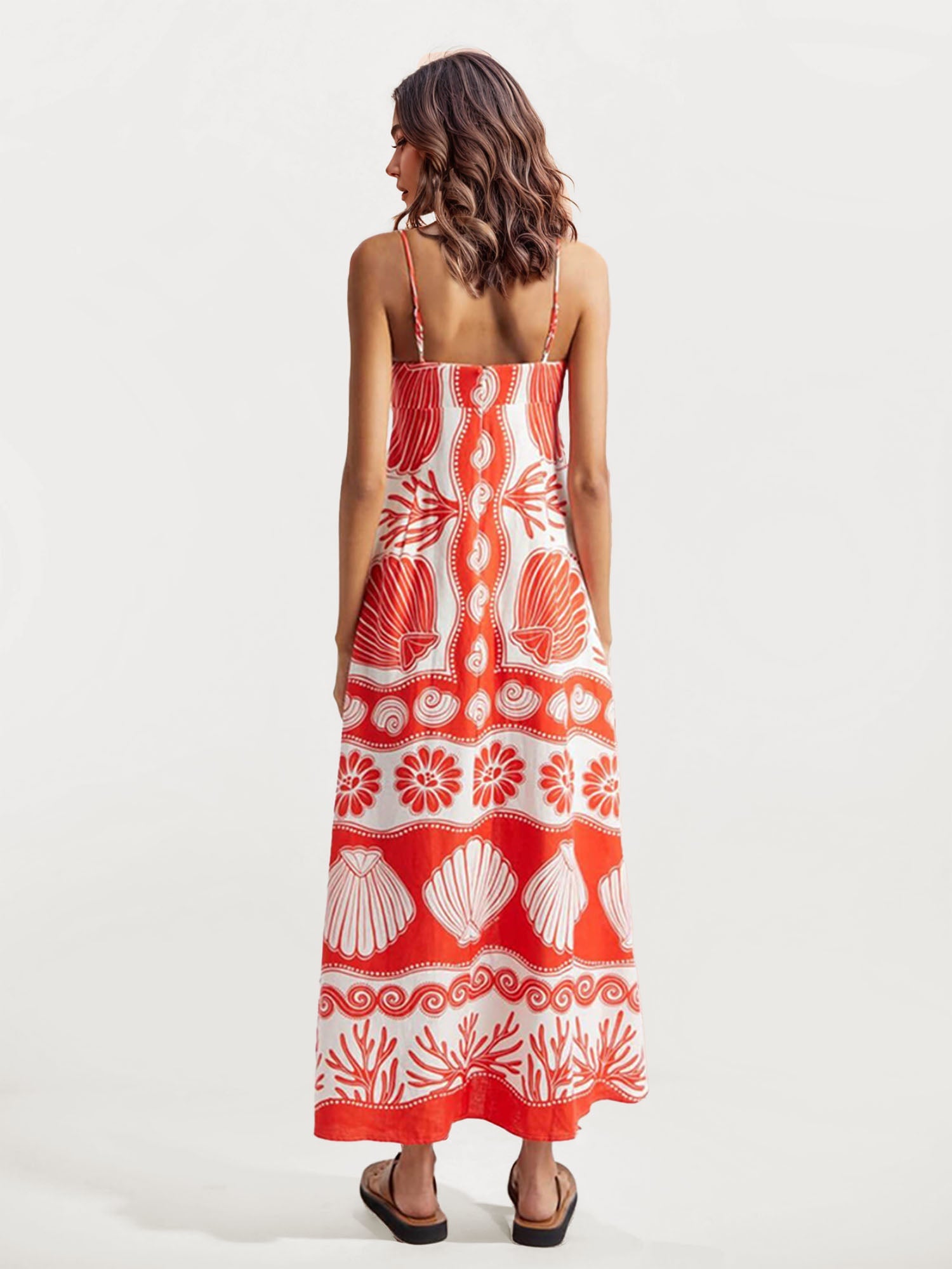 Strapless Floral Maxi Dress