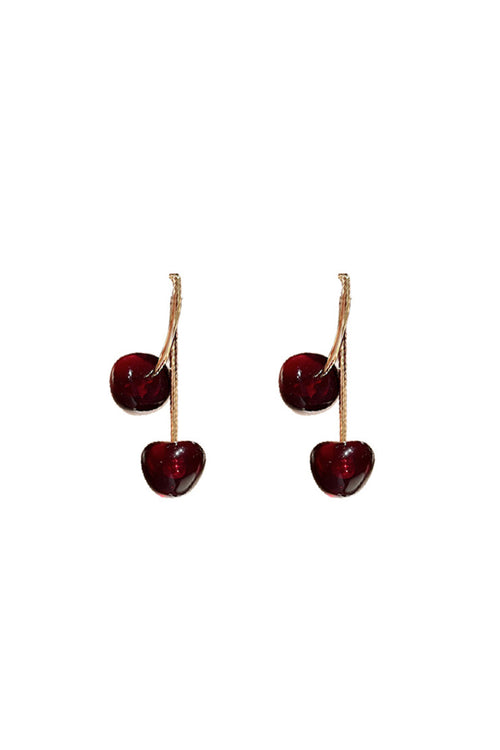 Cherry Design Earrings