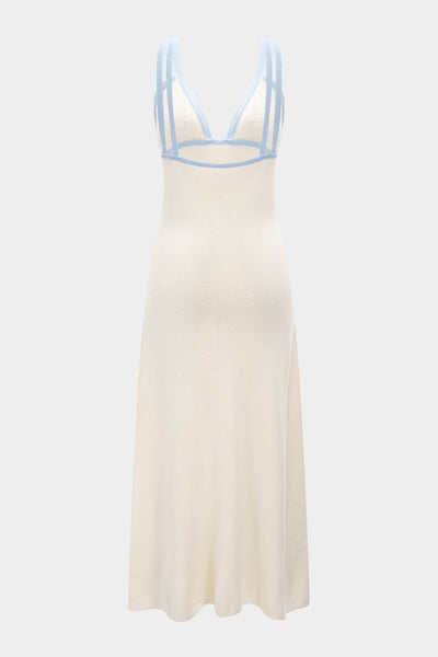 Ocean Knitted Slip Sleeveless Dress