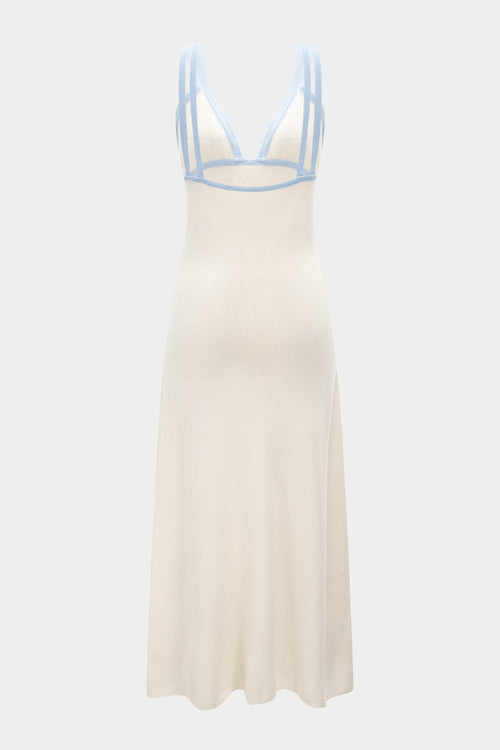 Ocean Knitted Slip Sleeveless Dress