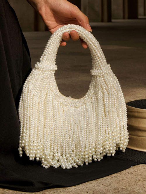 Pearl Cascade Tote Bag