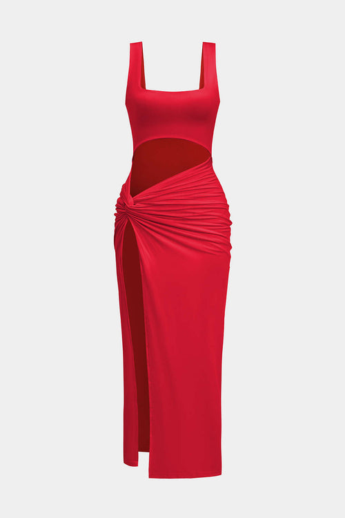 Limoncello Cut Out Maxi Dress