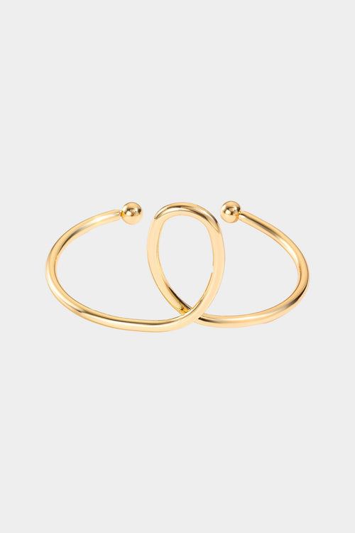 Metallic Open Bracelet