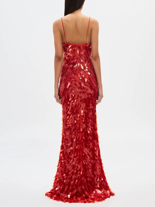 Seryna Sequin Maxi Dress
