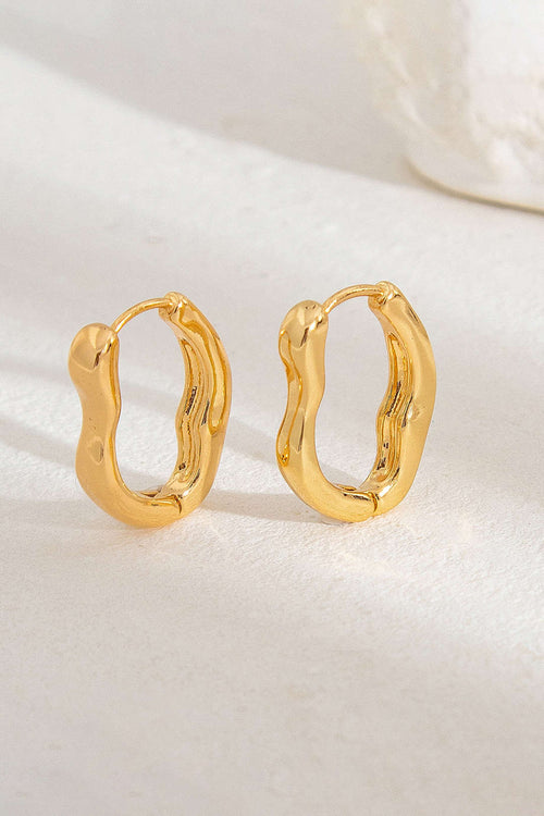 Elysian Flow Hoop Earrings