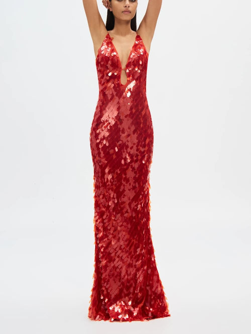 Seryna Sequin Maxi Dress