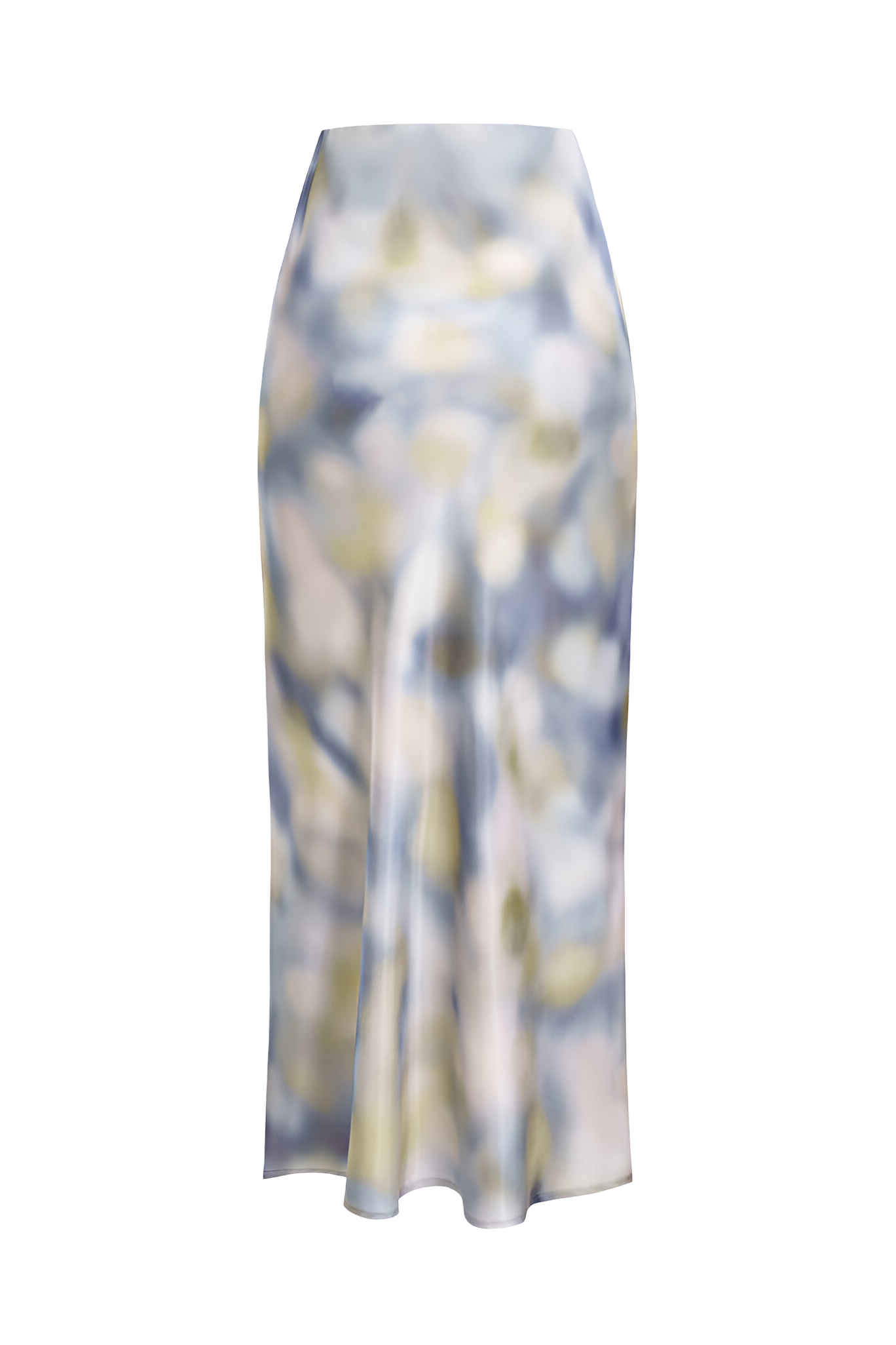 Mist Bloom Satin Skirt