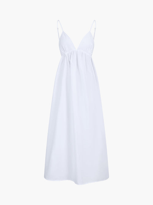 Isabelle Open Back Long Dress