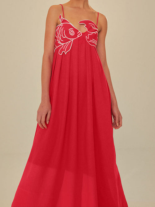 Koi Miyazaki Maxi Dress