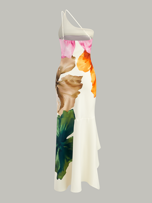 Daniella One Shoulder Maxi Dress