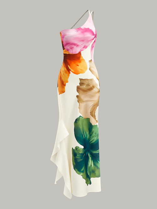 Daniella One Shoulder Maxi Dress