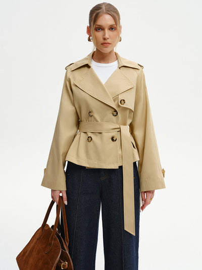 The City Chic Double Trench Jacket