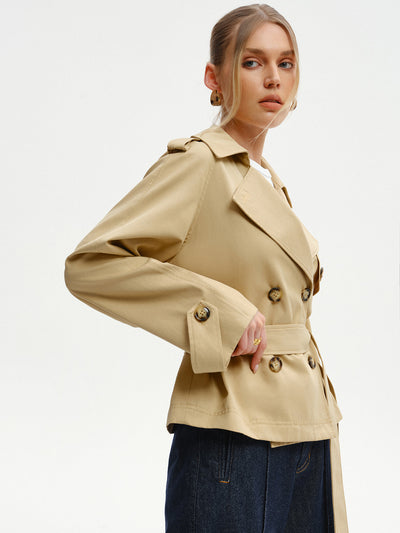 The City Chic Double Trench Jacket