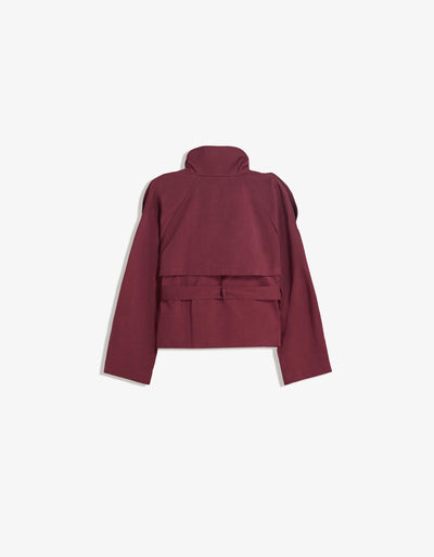 The Brookvale High Neck Short Trench