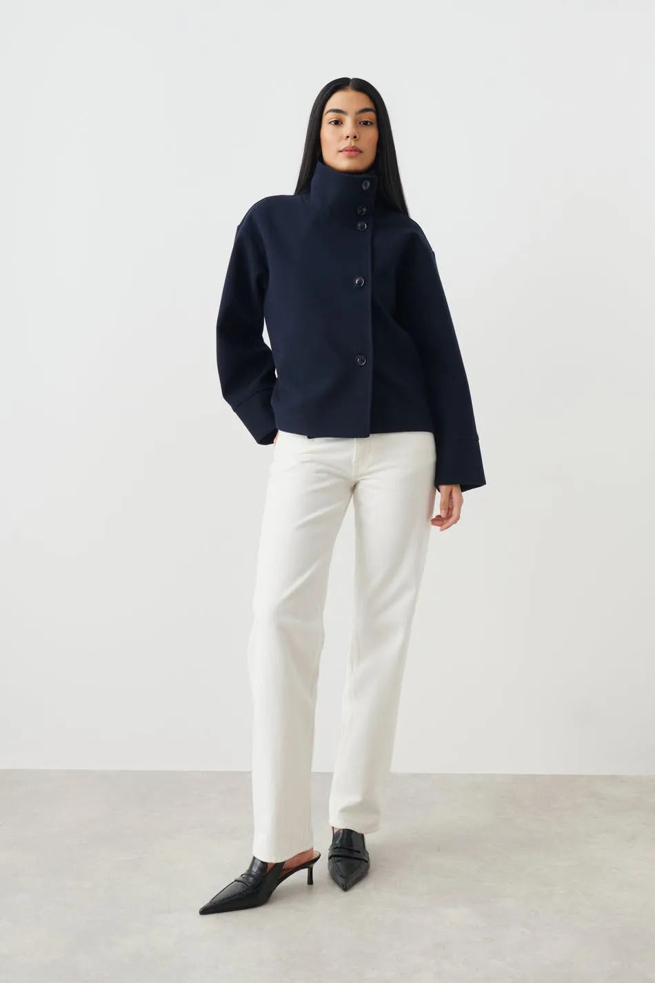 The Northport High Nect Half Coat