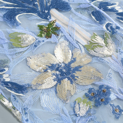 Midnight Botanica Gown