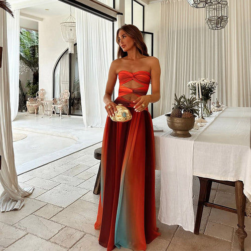 Bekka Strapless Maxi Dress