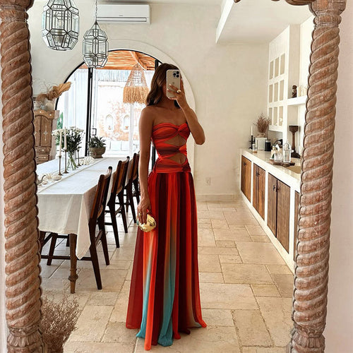 Bekka Strapless Maxi Dress