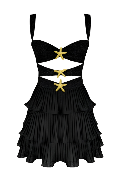 Starbay Cutout Ruffle Dress