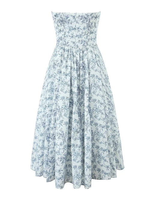 The Loire Toile Midi Dress