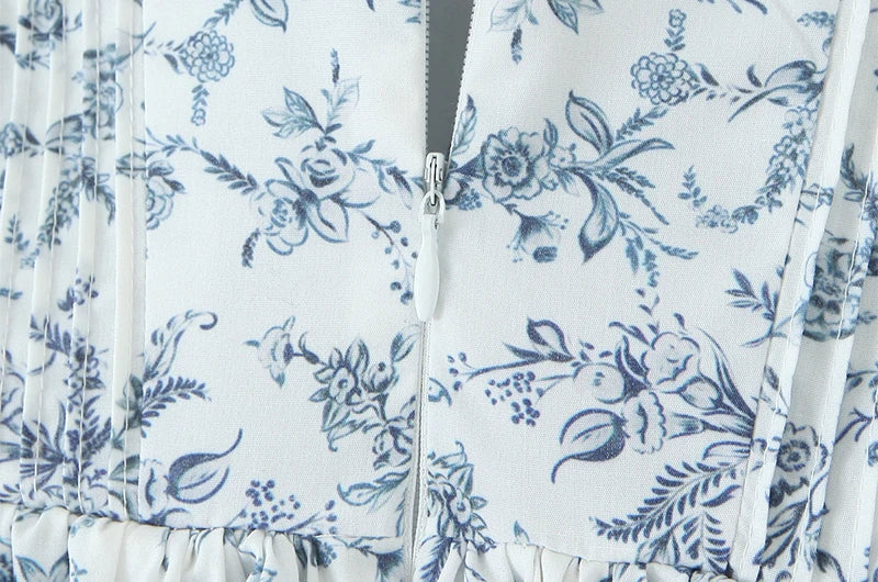 The Loire Toile Midi Dress