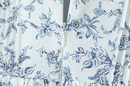 The Loire Toile Midi Dress