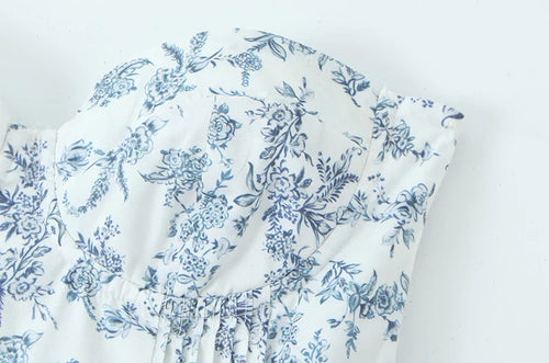 The Loire Toile Midi Dress