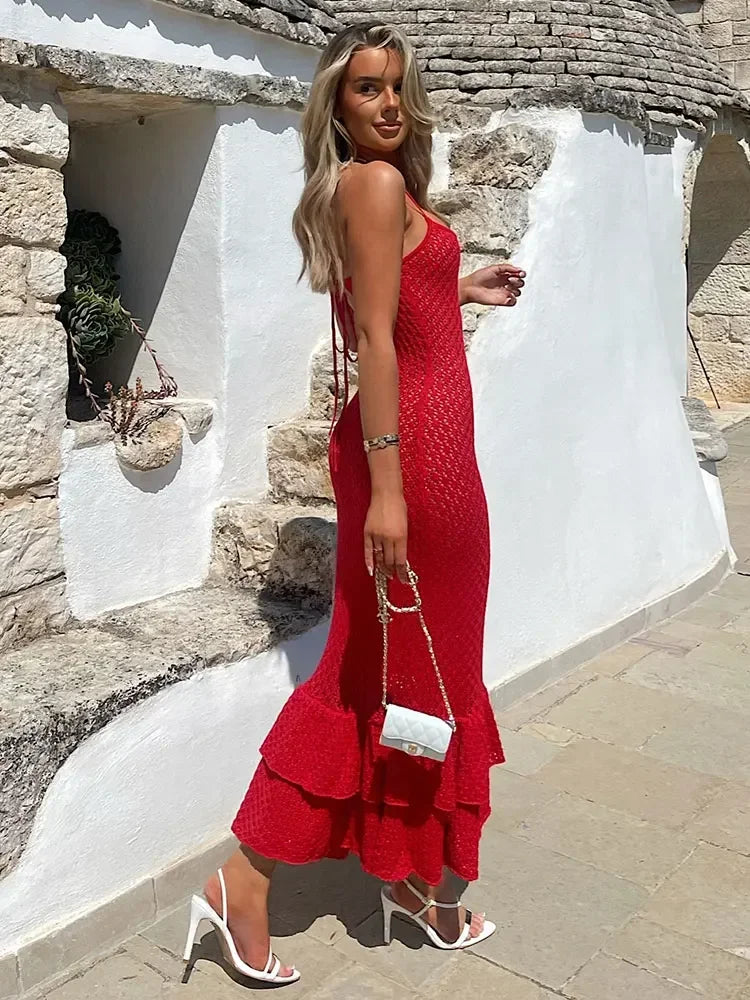 Sienna Knitted Midi Dress
