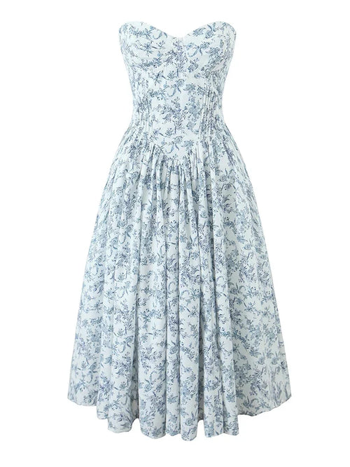 The Loire Toile Midi Dress