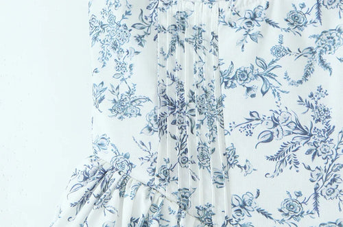 The Loire Toile Midi Dress
