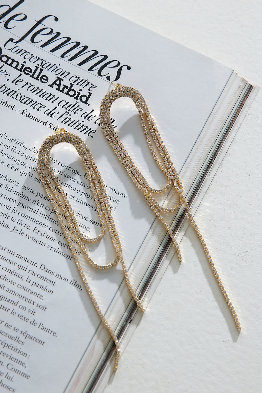 Genesis - Gold-Plated Earrings