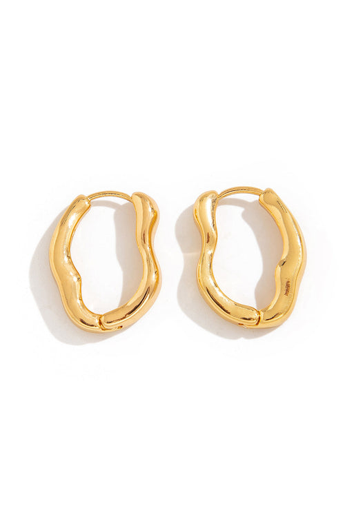 Elysian Flow Hoop Earrings