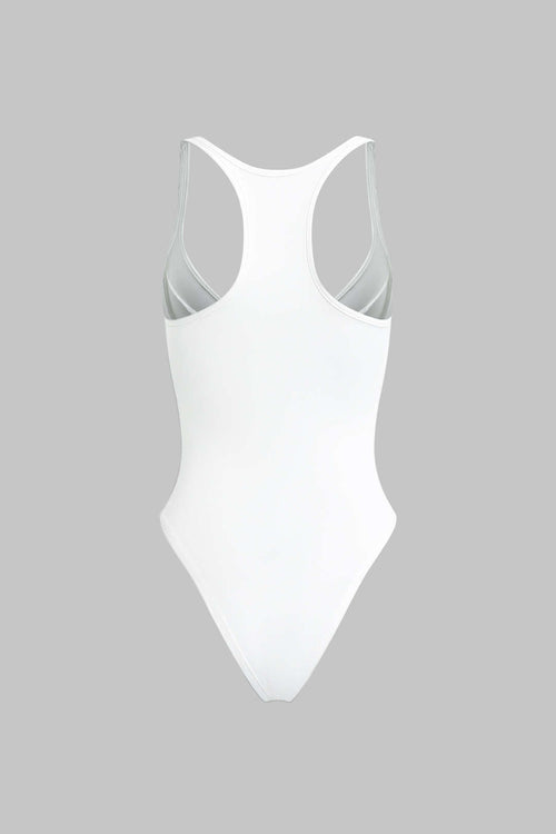 BasicV Neck Bustier Bodysuit