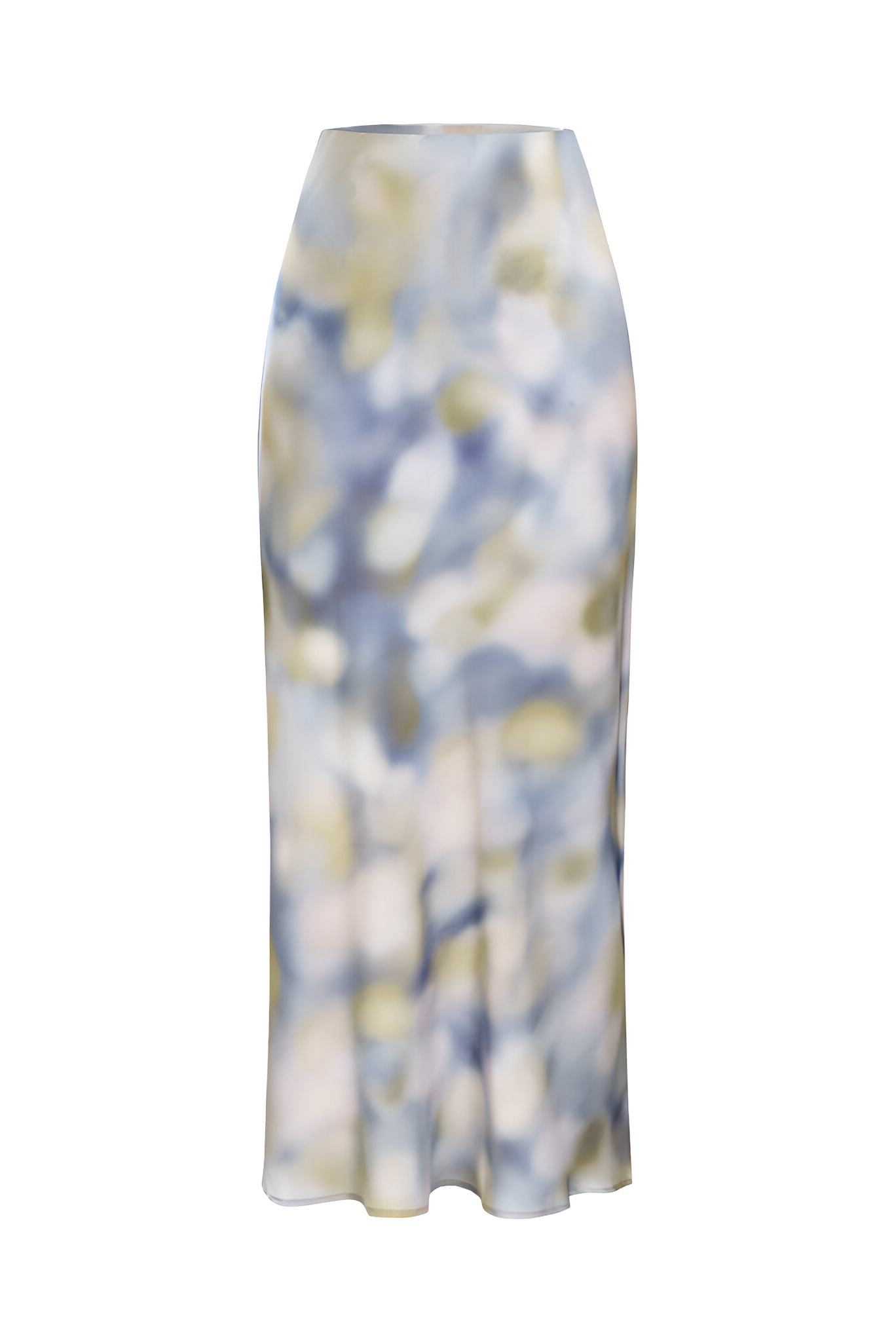 Mist Bloom Satin Skirt