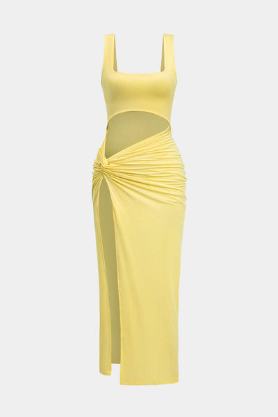 Limoncello Cut Out Maxi Dress