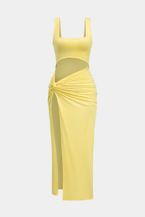 Limoncello Cut Out Maxi Dress